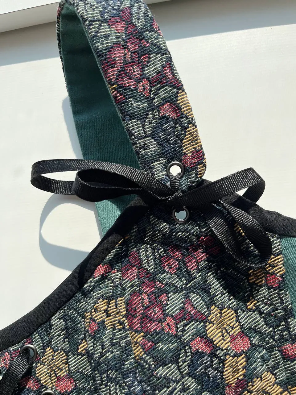 Tapestry corset, size S-M